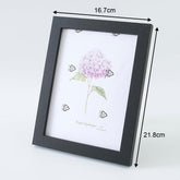 Kuber Industries Photo Frame For Home D?cor|Use Horizontal & Vertical|Crystal Clear Glass|Perfect For Home, Office And Shop "11.6x16.7CM"-Pack of 6 (Natural)